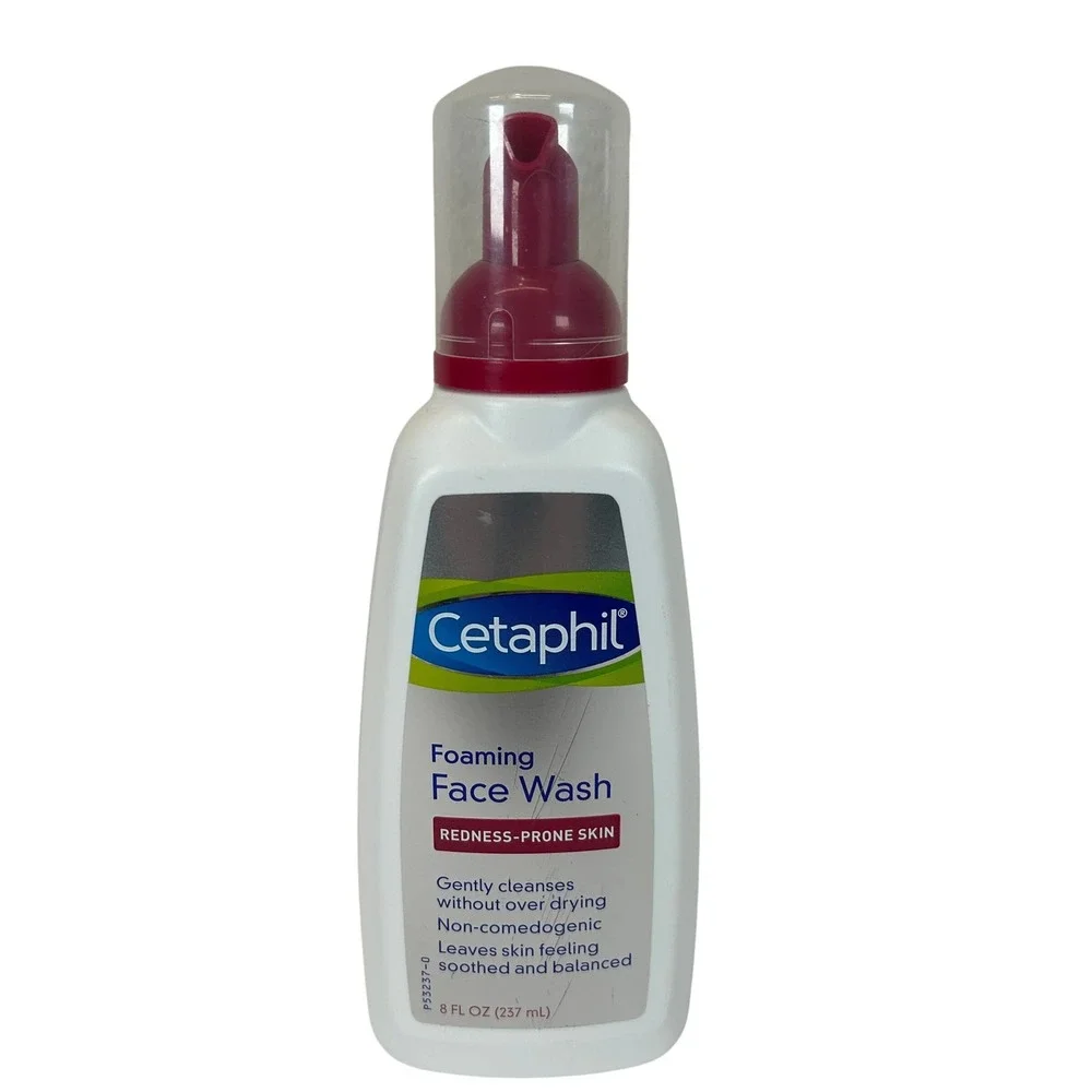 Cetaphil Foaming Face Wash for Redness Prone Skin 8oz 237ml Gently Cleanses
